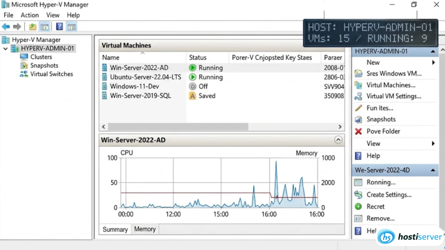 Microsoft Hyper-V — hypervizor jako role ve Windows Server s integrací Active Directory a Azure